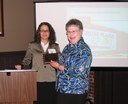 Accepting Award